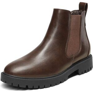 Versatile Women's Low Heel Chelsea Ankle Boots - Chic & Comfortable Fashion